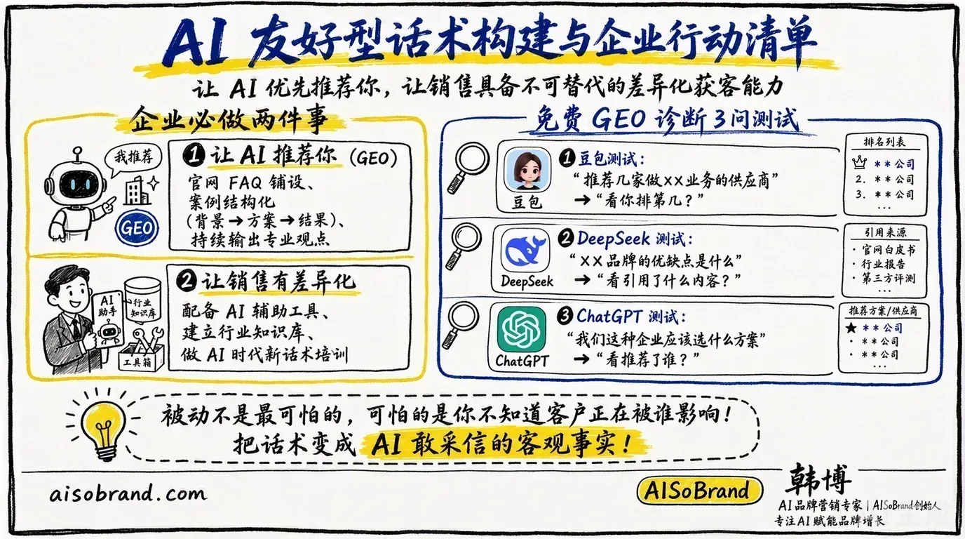 AI友好型话术构建与企业行动清单