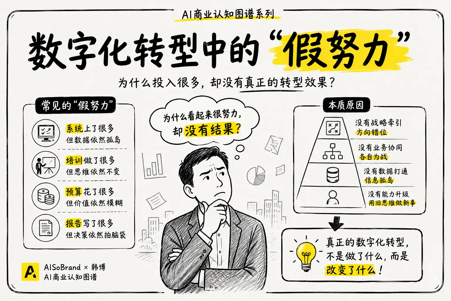数字化转型中的假努力