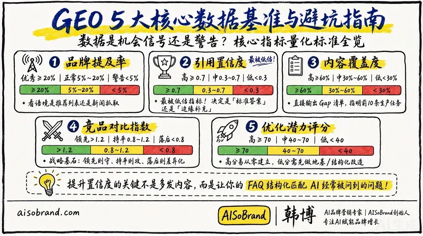 GEO 5大核心数据基准与避坑指南